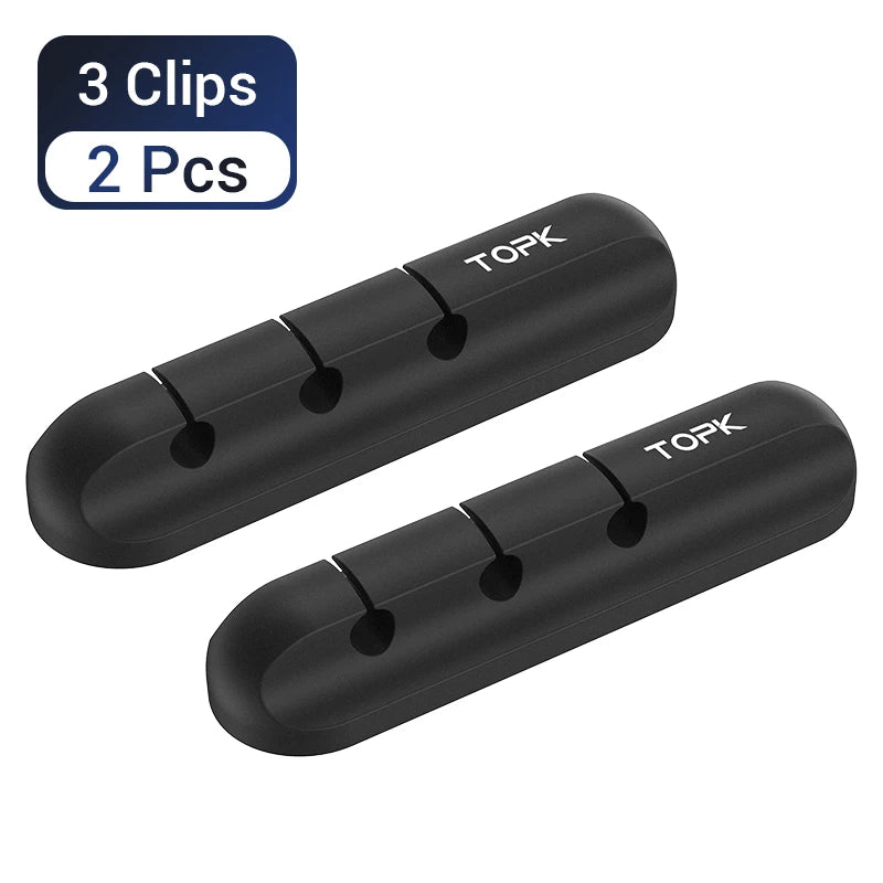 TOPK L16 Silicone Cable Organizer