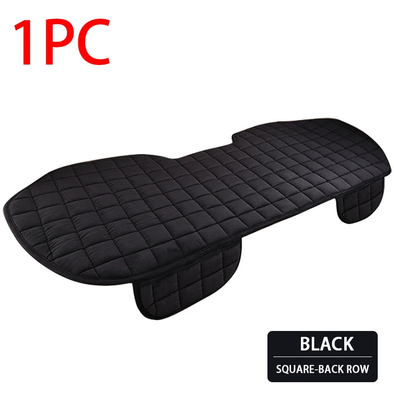 SEAMETAL Winter Plush Car Seat Cover Warm Soft Auto Seat Cushion Anti Slip