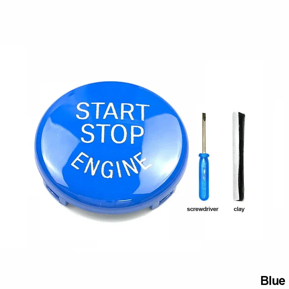 Engine Start Stop Button Cover For BMW 1 3 5 Series X1 X3 X5 M5 E87 E81 E90