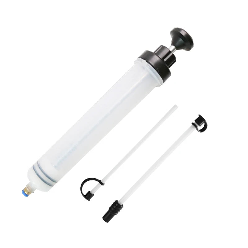 1.5L OilFluid Extractor Filling Oil Change Syringe Bottle Transfer