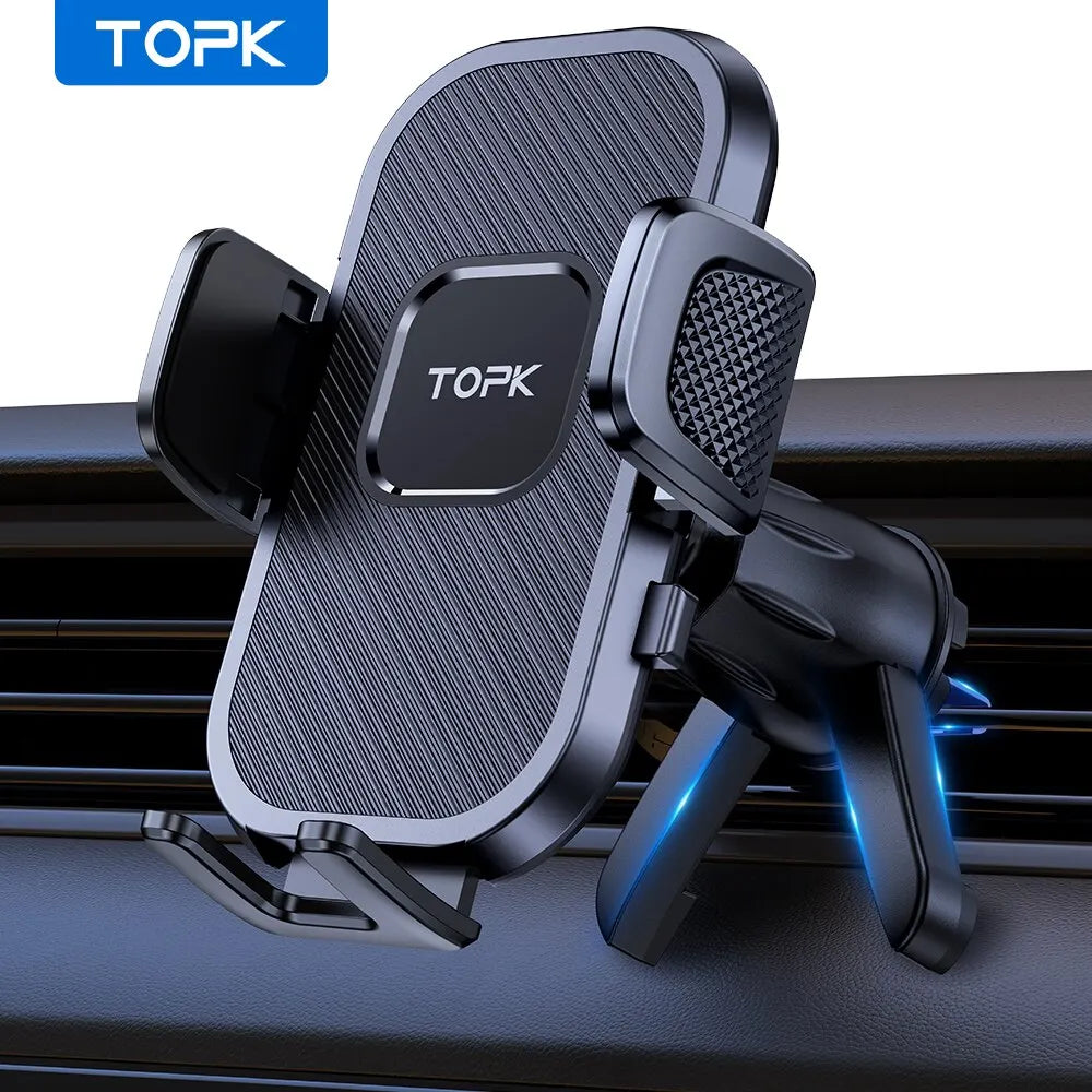 TOPK Adjustable Suction Cup Dashboard Phone Holder