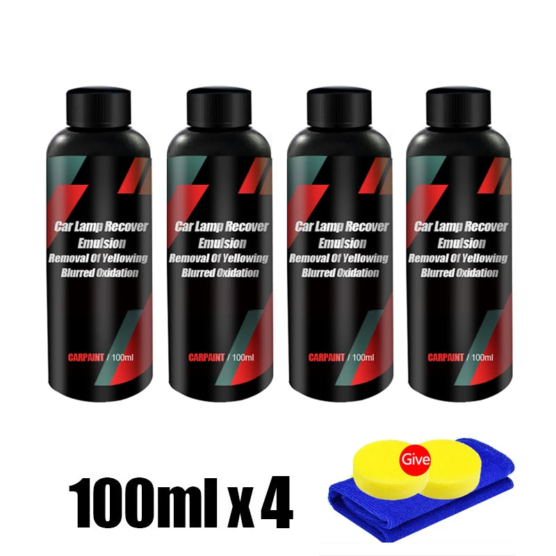 Car Headlight Polishing Liquid for Lens Restoration