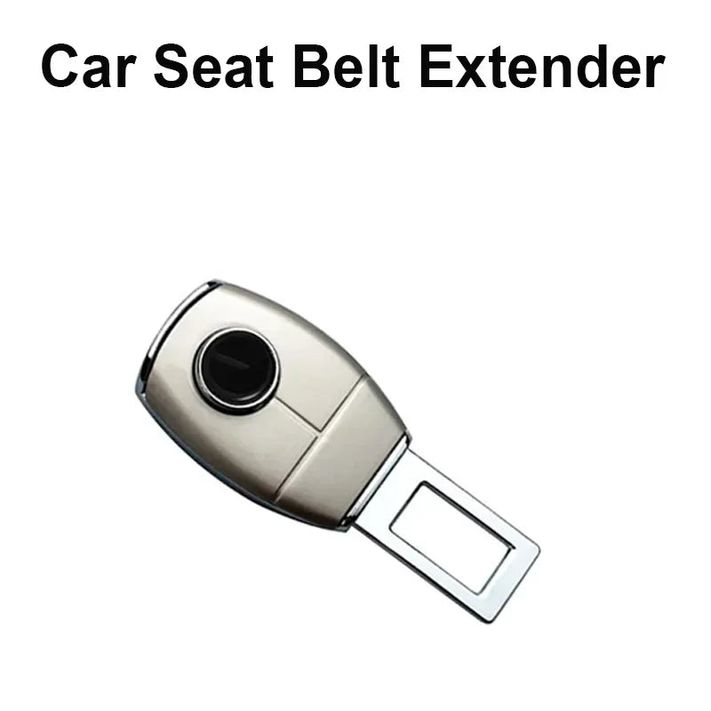 1/2/4 Pieces Car Seat Belt Clip Extender Alloy Seatbelt Lock Buckle Plug
