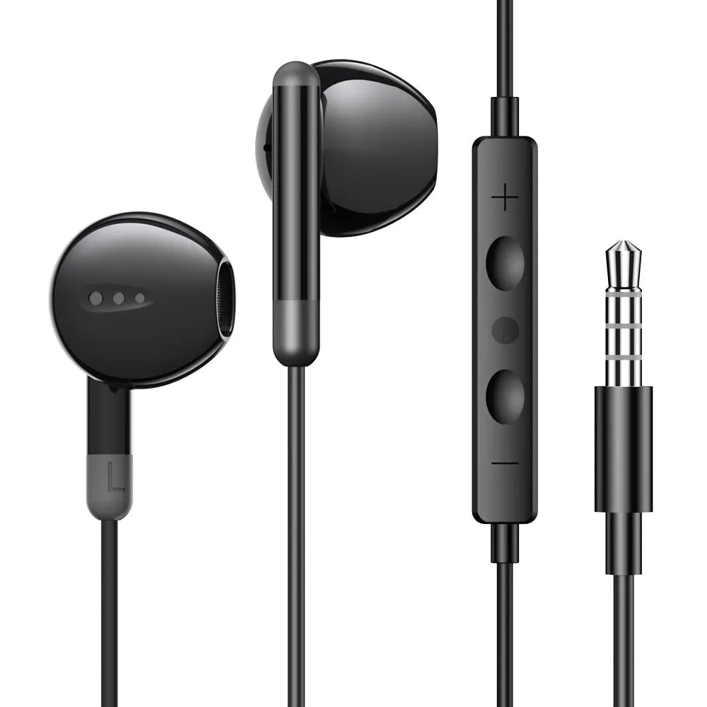 TOPK Earphones 3 5mm In-Ear Wired Headphones Control Sport Headset Xiaomi