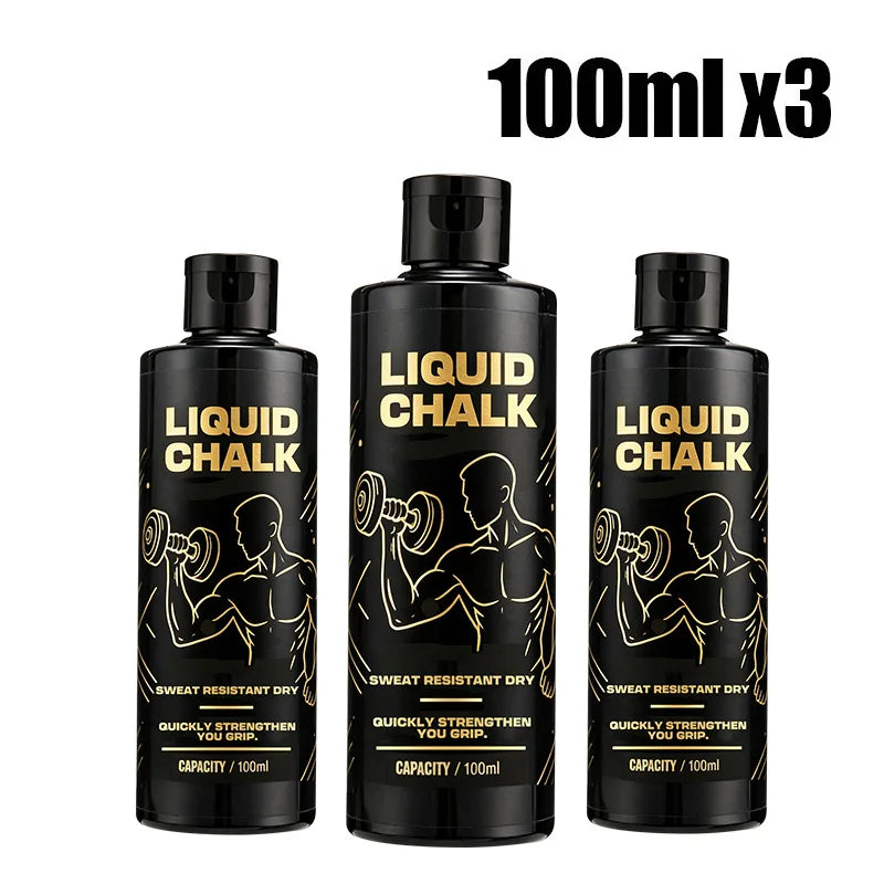 Liquid Grip Chalk for Weightlifting, Climbing and Fitness