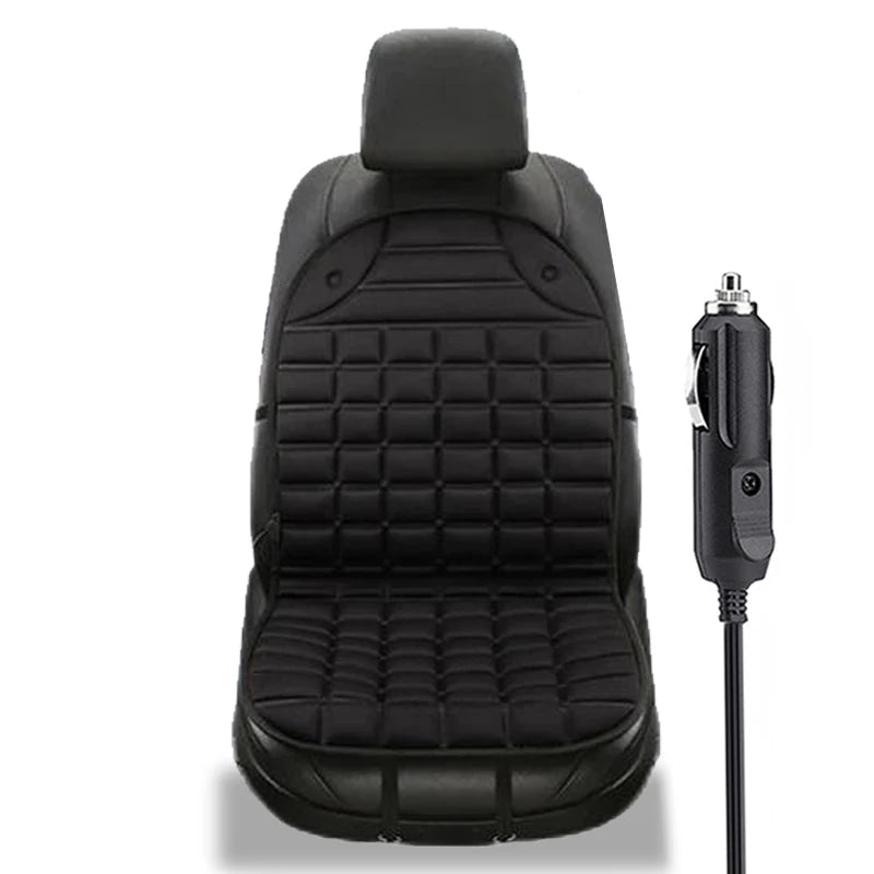 EAFC 12V Car Heating Cushion Heated Seat Pad Heater Winter Warmer Seat