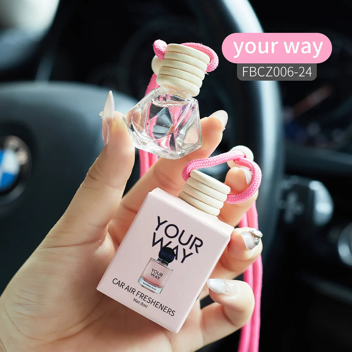 Car Air Freshener, Long Lasting Fragrance, Suitable for Car, Home, Office