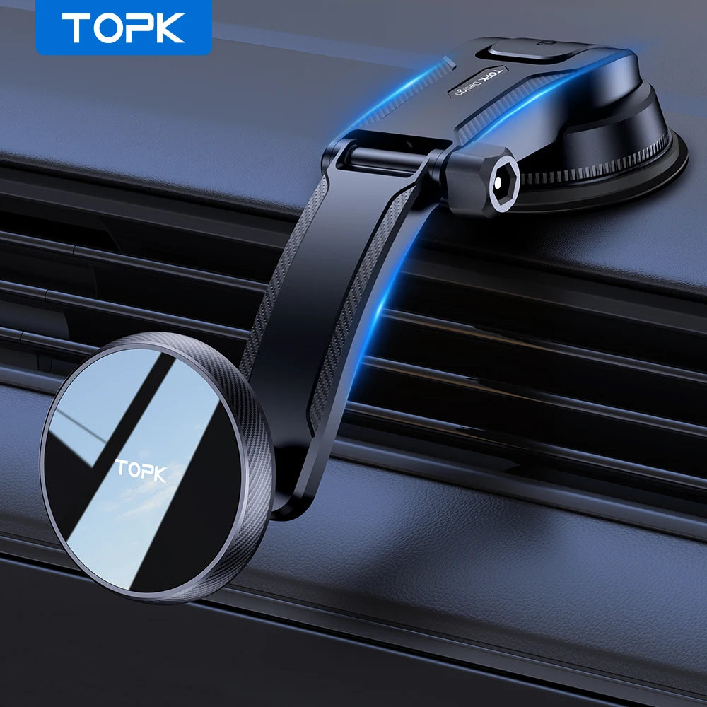 TOPK MagSafe 360° Suction Cup Car Phone Holder