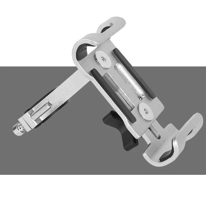 360 Rotate Metal Motorcycle Bike Phone Holder Anti-Slip Bracket Outdoor