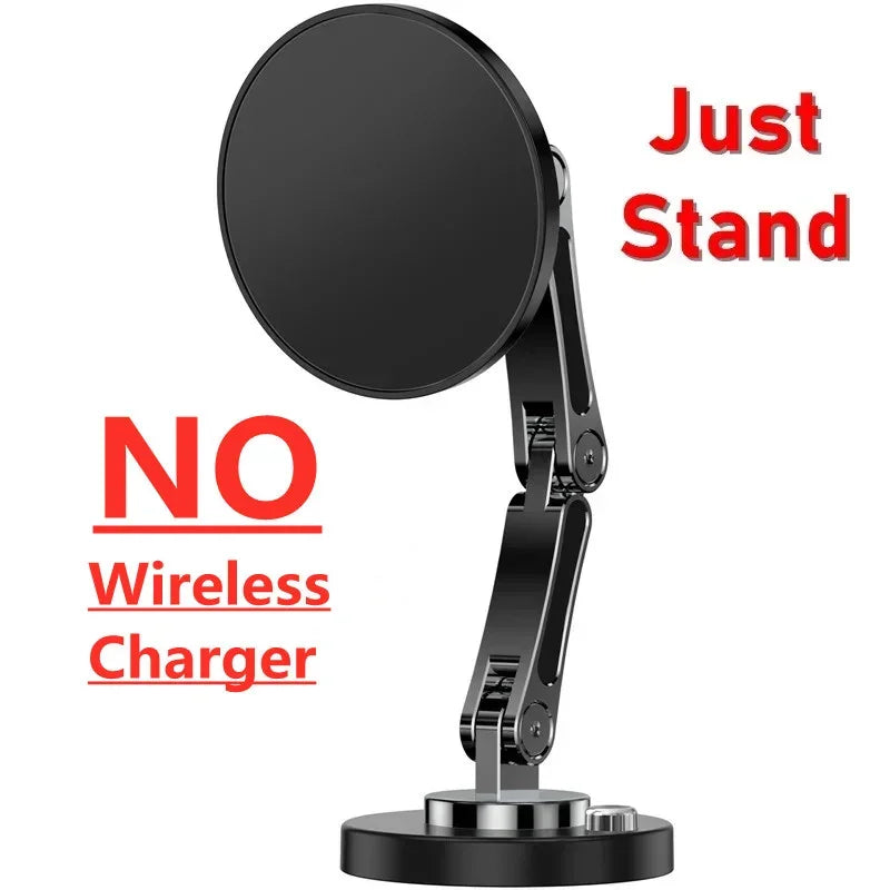 Magnetic Car Wireless Charger Stand Magnet Car Mount Fast Charging Station