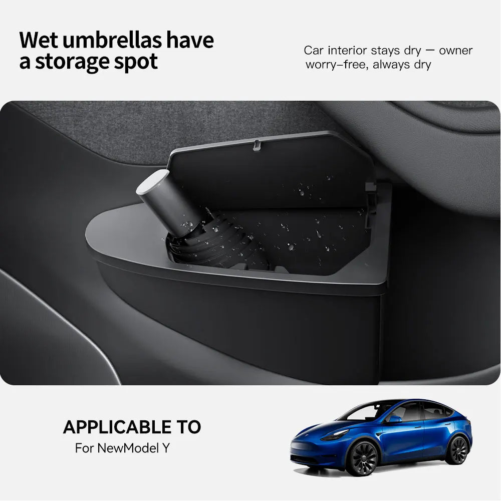 YZ Front Door Storage Trash Can for Tesla Model Y/YL Juniper Car Door