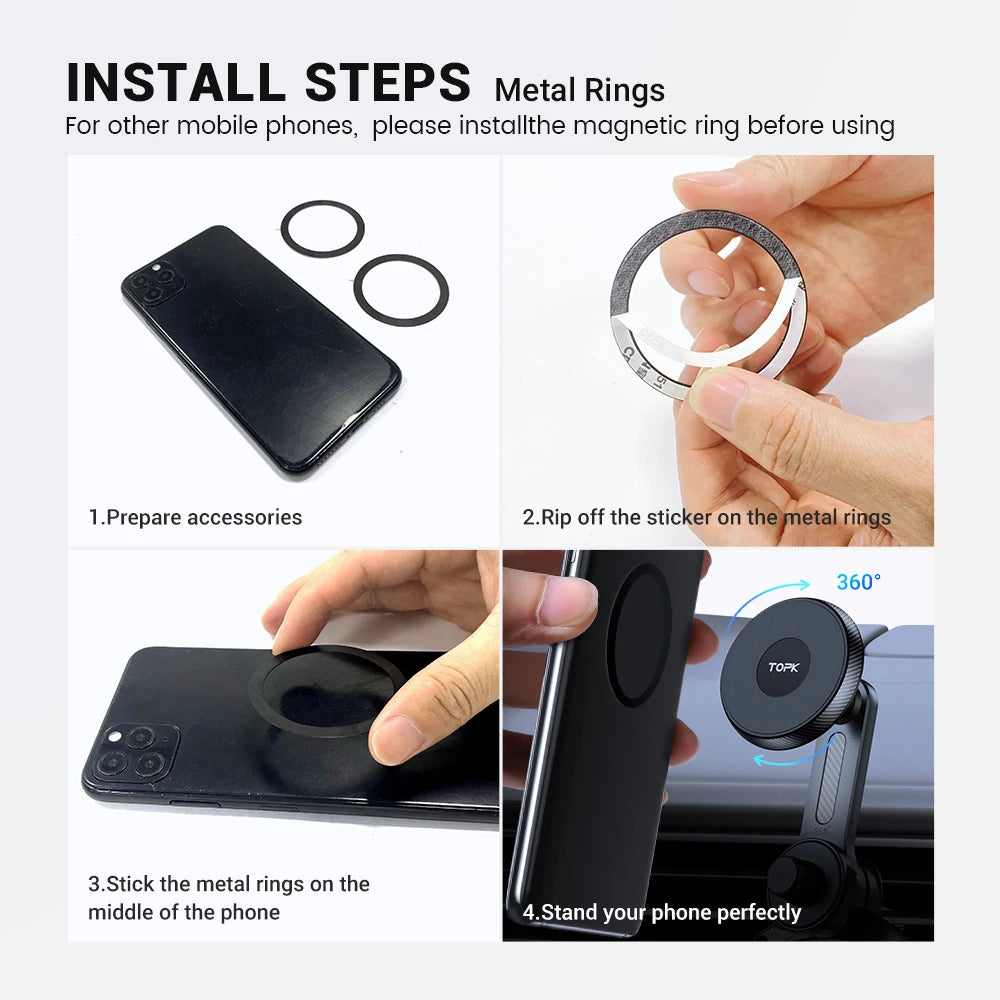 Hook Car Phone Holder