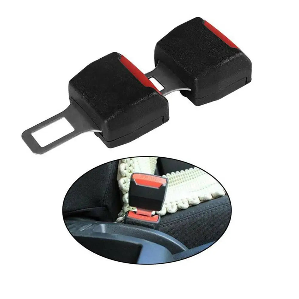 2 PCS Car Seat Belt Clip Extender Safety Seatbelt Lock Buckle Plug Thick