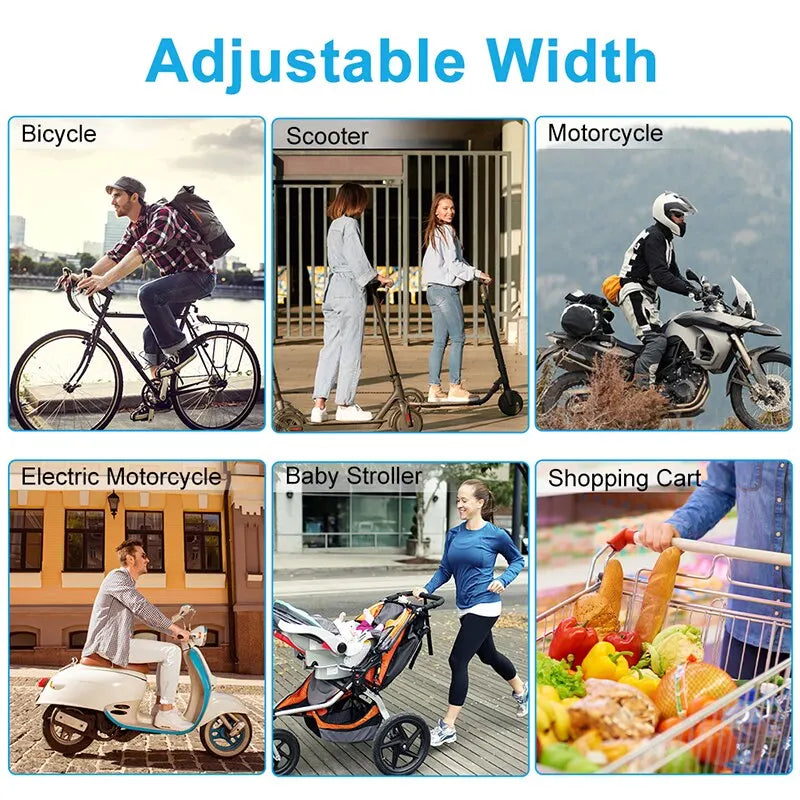 360 Degrees Rotatable Electric Bicycle Phone Holder Riding Mtb Bike Moto