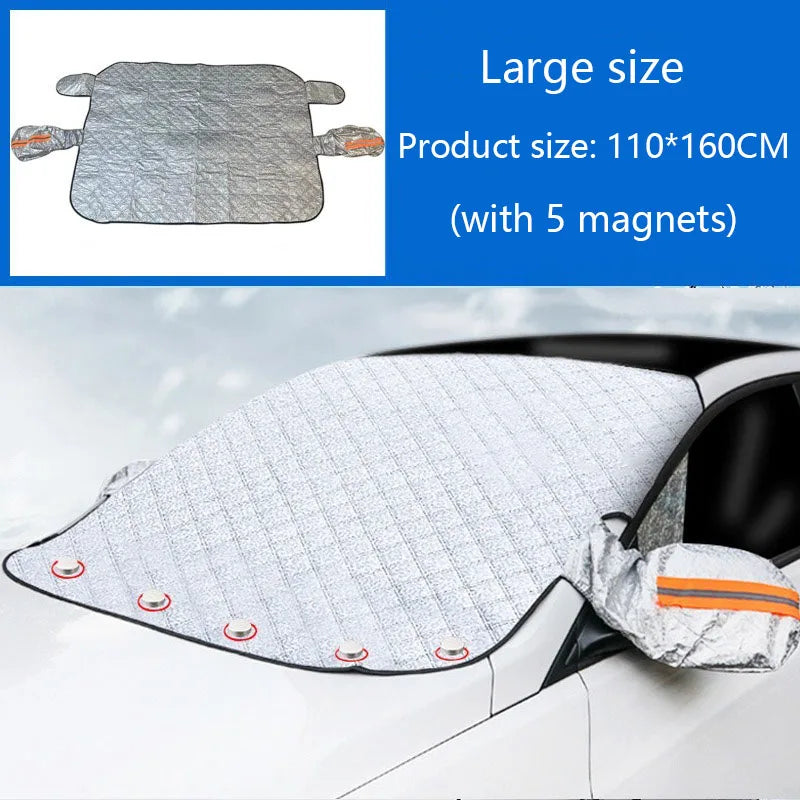 LEIBOO Magnetic Car Snow Shield Frost Prevention Frost Car Cover Car Front