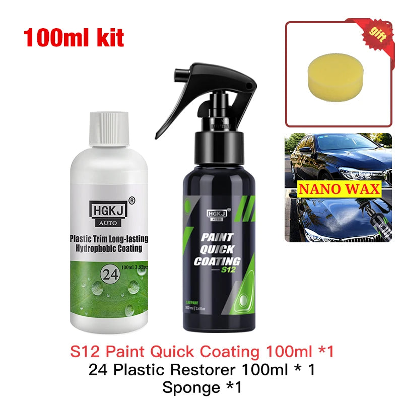 Plastic Restore Revitalizer Plastic Renovator Longlasting Coating For Car