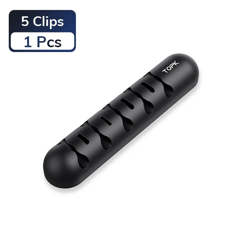 TOPK L35 Magnetic Silicone Cable Organizer
