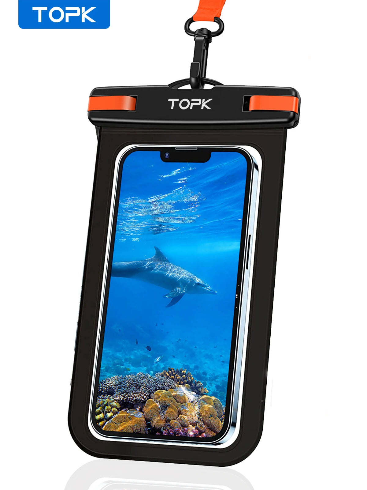 Ipx8 Waterproof Phone Case Dry Bag Lanyard Up 7 0 Inch - Waterproof