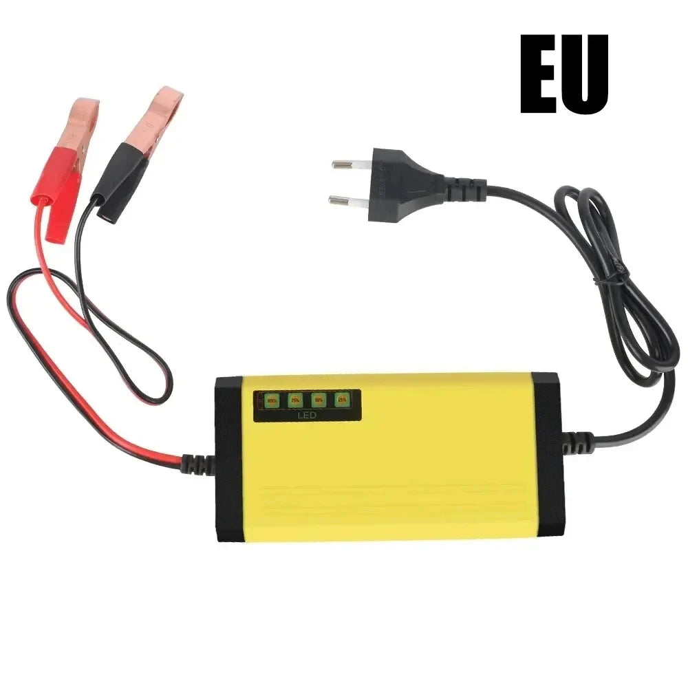 Car Battery Charger 12V 2A 220V Power Puls Repair Charger Wet Dry Lead Acid