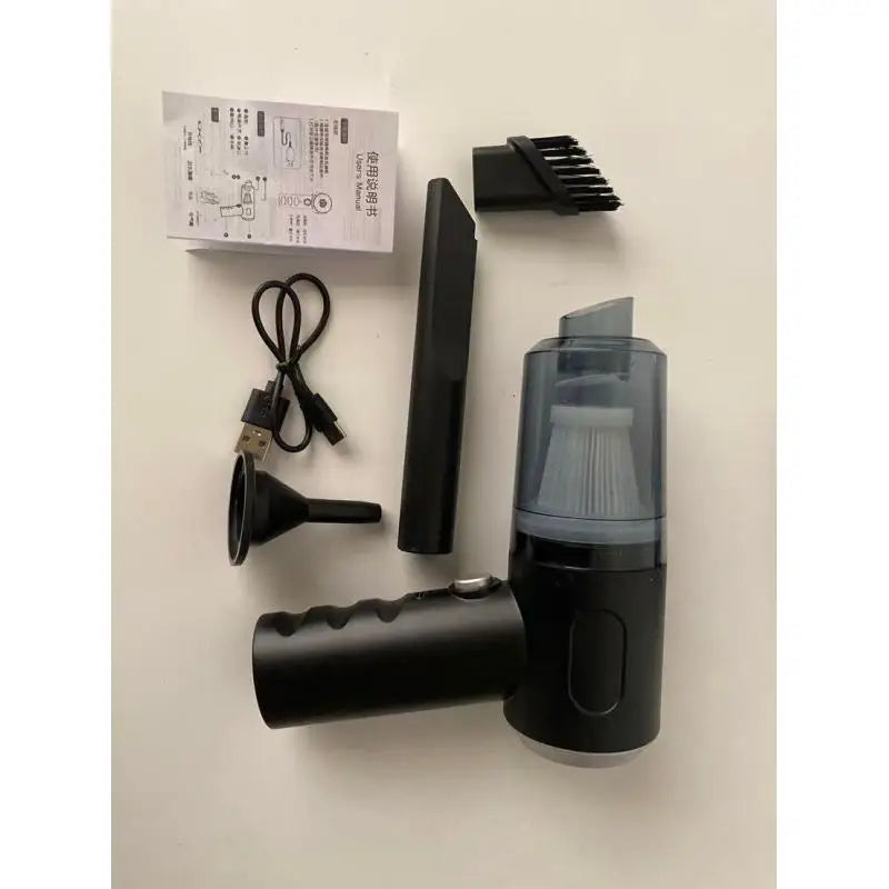 Handheld Car Vacuum Cleaner, Portable Cordless, Dual use of blowing and