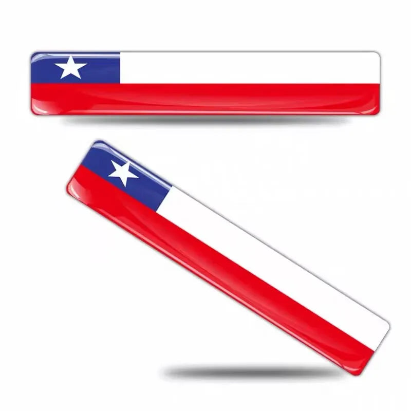 3D Reflective National Flag Sticker Motorcycle Car Decal British Italy USA