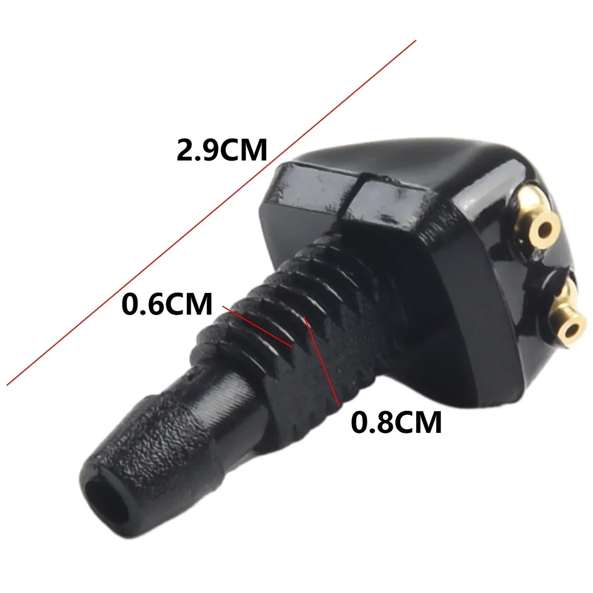 Sale 2Pcs Car Windshield Wiper Washer Spray Nozzle Fits Most Car Models Car