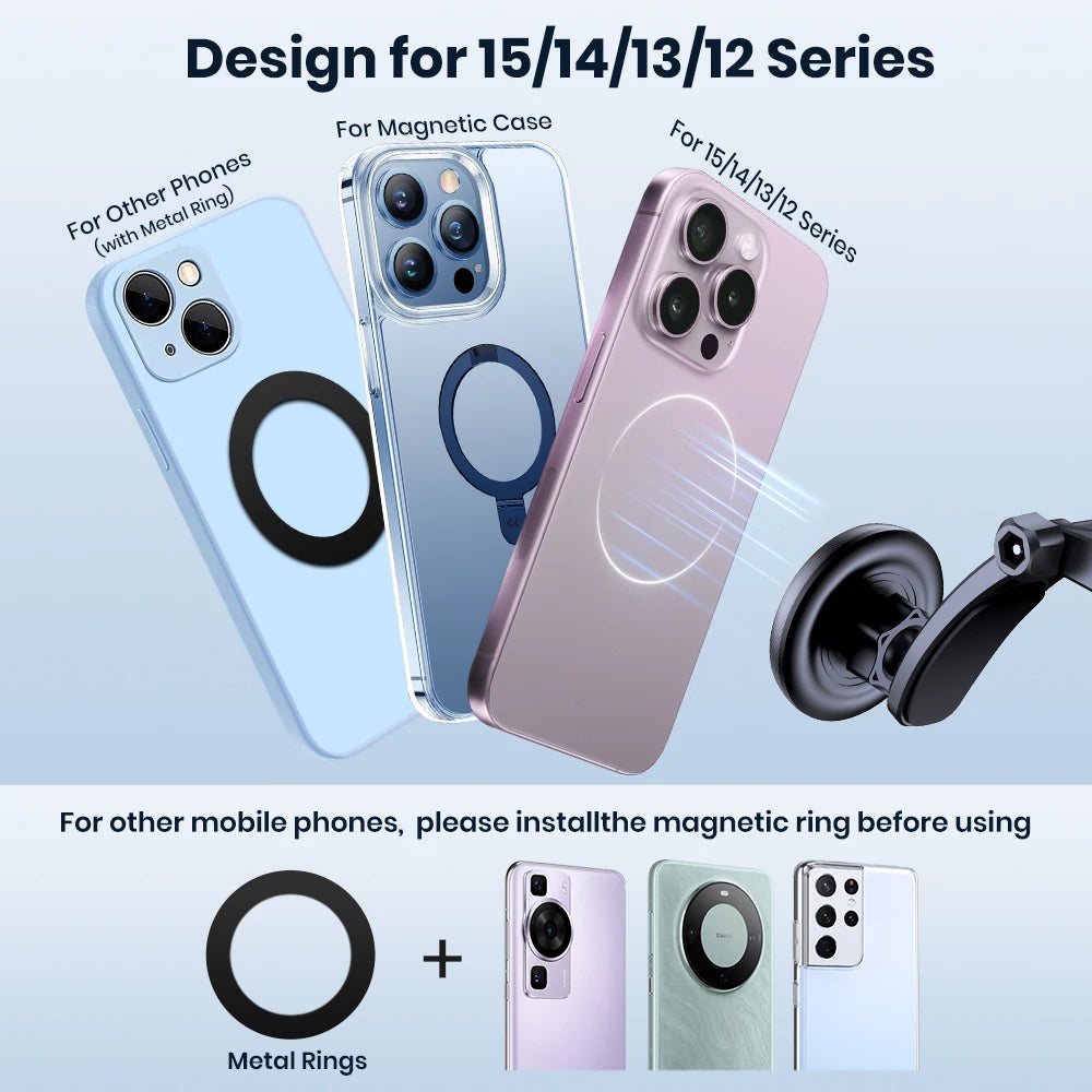 Adjustable Magnetic Car Phone Holder