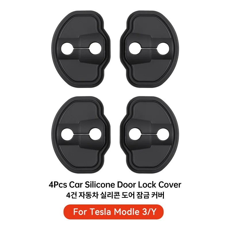 YZ For Tesla Model 3 Y YL Highland Juniper Car Door Lock Cover Protection