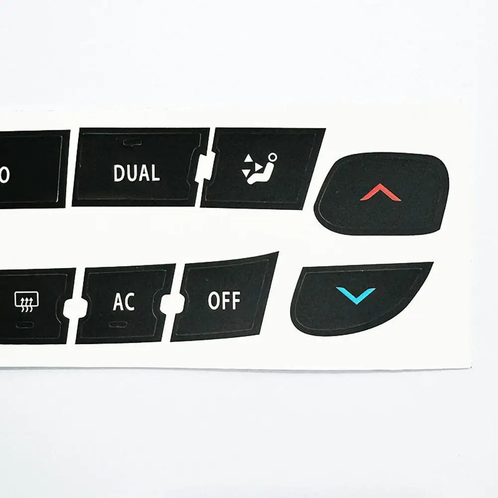 Climate Control Button Repair Decals For Renault Megane/ Master/ Scenic
