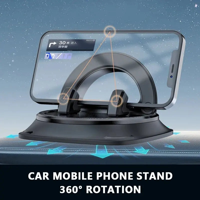 SEAMETAL Car Phone Mount Anti Slip Silicone Dashboard Phone Holder