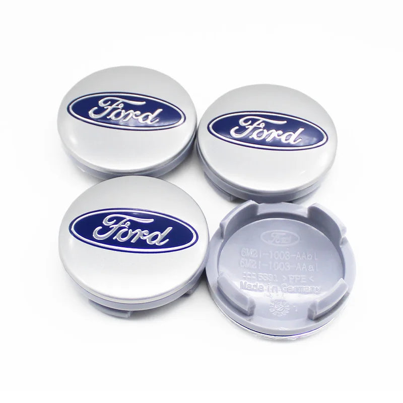 4Pcs 56mm 60mm 54mm Car Wheel Center Hub Cap Rim Cover Stickers For Ford