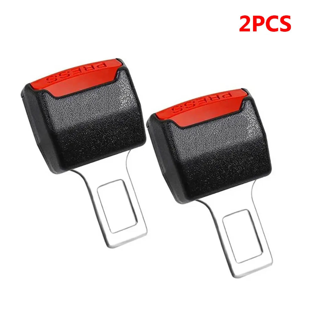 2PC Car Seat Belt Clip Extender Safety Seatbelt Lock Buckle Plug Thick