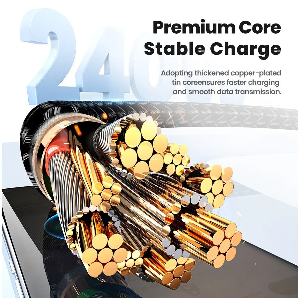 240W USB-C Fast Charging Cable