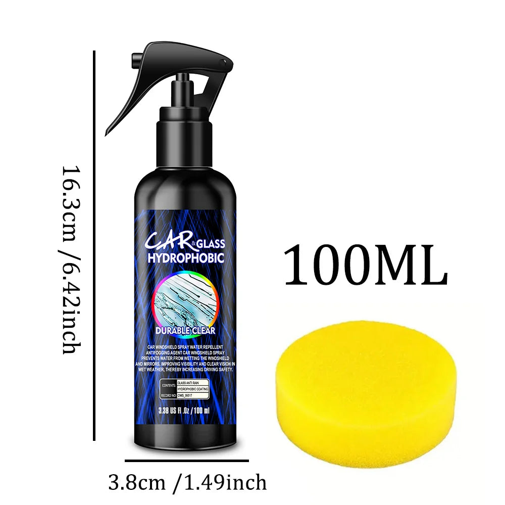 Auto Water Repellent Spray Anti Rain Coating Cars Glass Hydrophobic