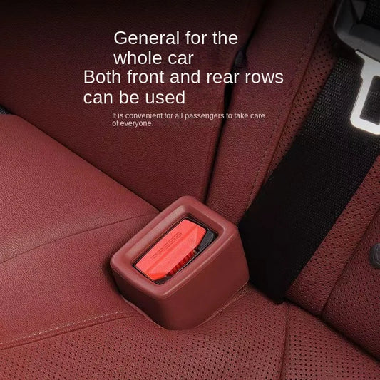 1 2 4 pcs Car Seat Belt Protective Cover Fastener Car Silicone Material