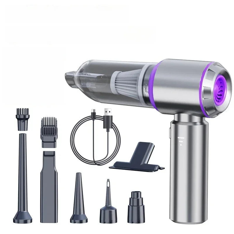 Portable Handheld Vacuum 30000Pa Cordless Car Vacuum Cleaner With Brushless