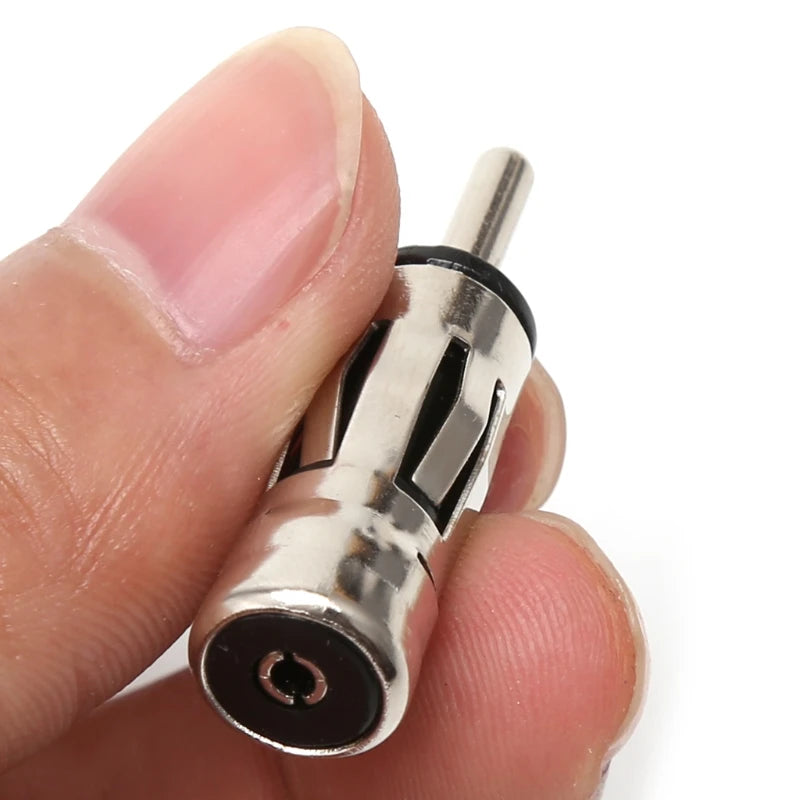 Car Vehicles Radio Stereo ISO To Din Aerial Antenna Mast Adapter Connector