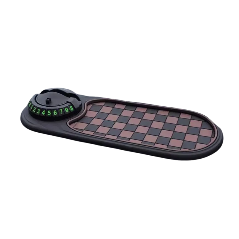 2 in 1 Dashboard Anti Slip Mat with Phone Mount 360-Degree Rotation Car
