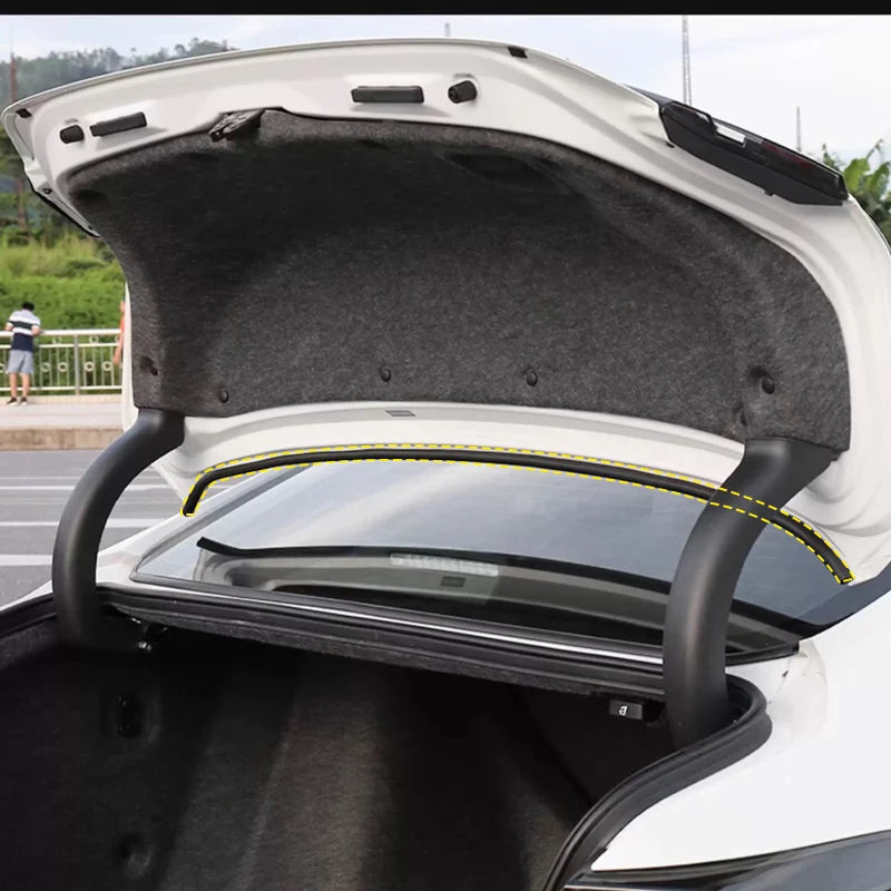 Anti-falling Leaves Car Trunk Sealing Strip Trunk Lid Gap Seal Rubber Strip