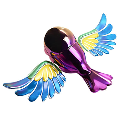 SEAMETAL Flying Bird Car Ornament Fun Flaps Wings Decor for Rearview Mirror