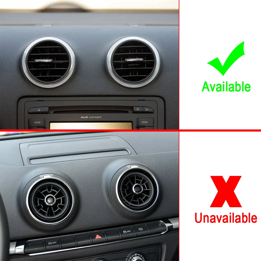 For Audi A3 S3 RS3 8P Sportback Car Phone Magnetic Holder Car Outlet Clip