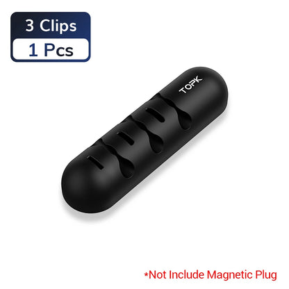 TOPK L35 Magnetic Silicone Cable Organizer