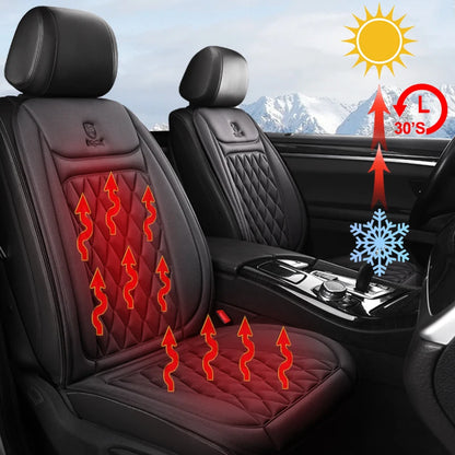 12-24v Heated Car Seat Cover 30' Fast Car Seat Heater Cloth/Flannel Heated