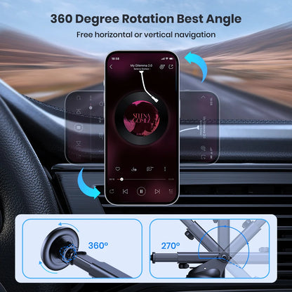 TOPK MagSafe Hook Car Phone Holder
