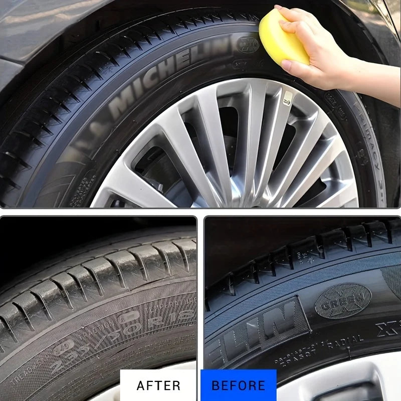 Car Plastic & Leather Restoring Wax with Gloss Finish