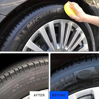Car Plastic & Leather Restoring Wax with Gloss Finish
