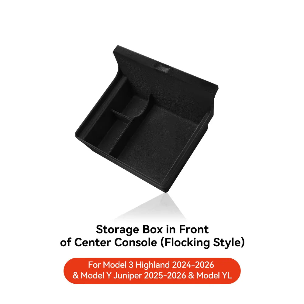 YZ For Tesla Highland Model 3 Y Juniper Center Armrest Hidden Box Holder