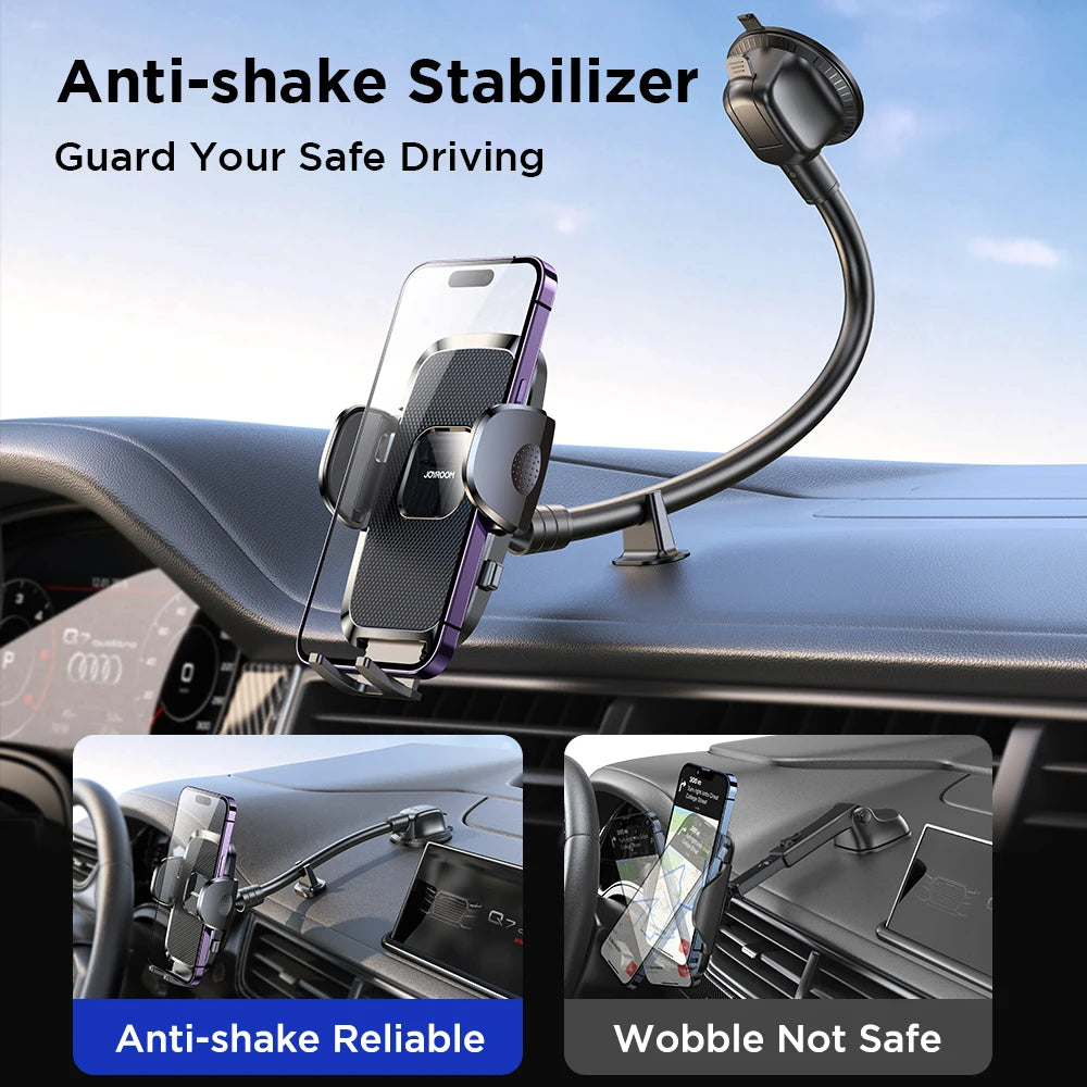 JOYROOM 360° Long Arm Car Phone Holder Air Vent GPS Stand Rotating