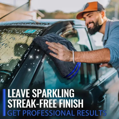 1pc Extra Large Car Drying Towel - Ultra-Absorbent Soft Lint & Streak-Free