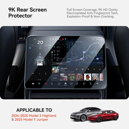 YZ Tempered Glass Film Protector For Tesla Model 3/Y/YL Highland Juniper